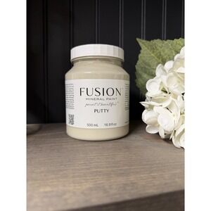 Fusion Mineral Paint Color Putty 500 Ml Pint New